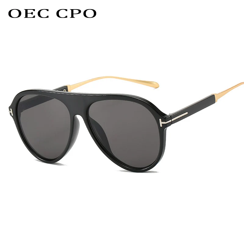 

OEC CPO Classic Pilot Sunglasses Men Driving Glasses Brown Grey Clear Lens Sunglasses Male Vintage Brand Sunglass Women очки UV