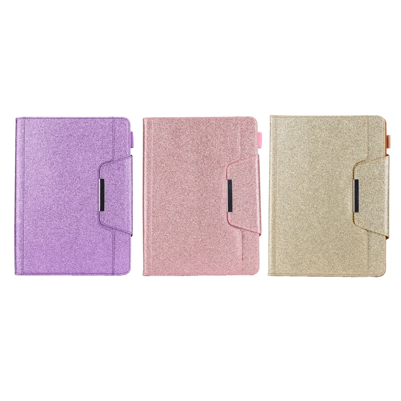 

for IPAD AIR/IPAD AIR2/IPAD PRO 9.7-2016/IPAD 9.7-2017/IPAD 9.7-2018 with Card Slot Bracket, Protective Shell, Glitter