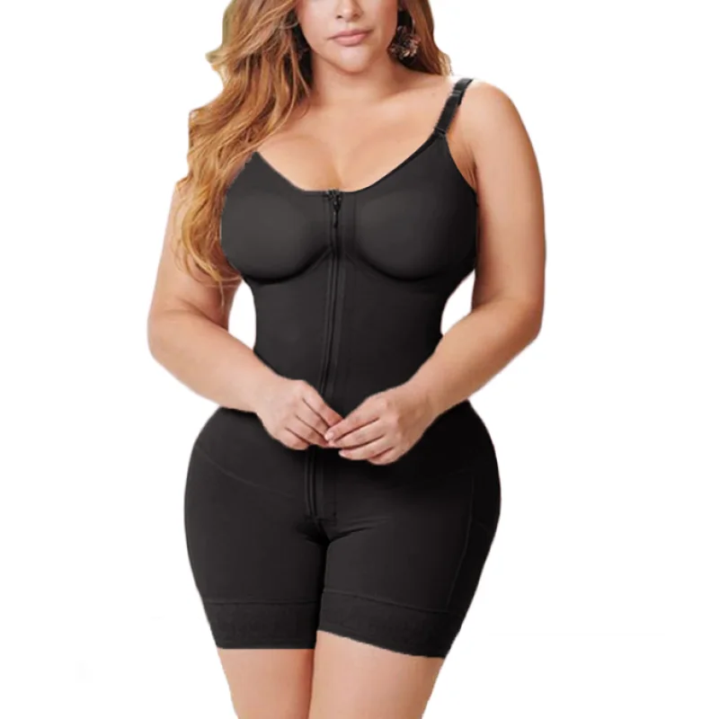 

New Faja Shapewear High Compression Skims Slimming Corset Bodysuit Underwear корсет And Invisible Closure Butt Lifter