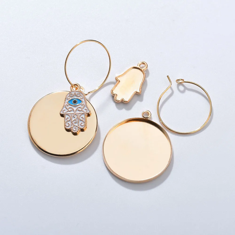 Модные серьги подвески с большим металлическим шариком ювелирные изделия милый