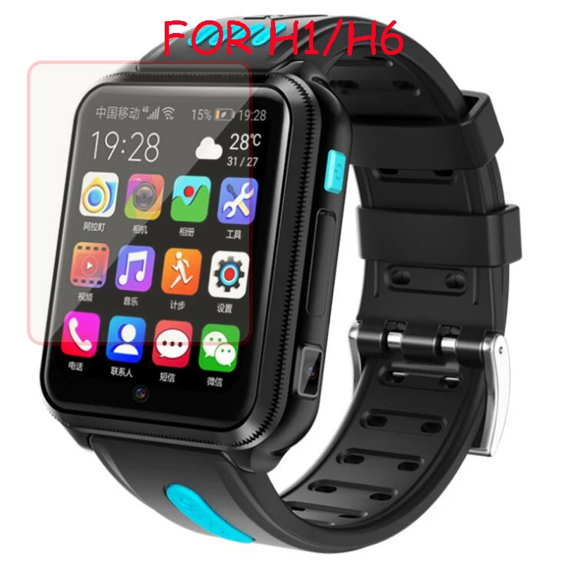 hd glass screen film protector for huawei 3 pro e7 a36 y95 h1 h6 w5 v5k kids smart watch smartwatch anti scratch protective film free global shipping