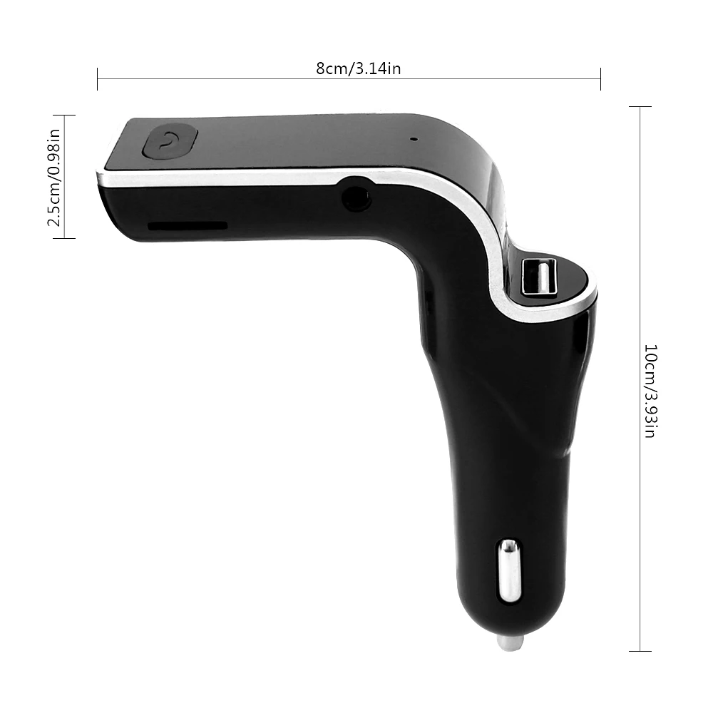 Автомобильный Bluetooth fm-передатчик двойной USB порт зарядное устройство fm-модулятор MP3-плеер Автомобильная Зажигалка беспроводные звонки, музыка плеер