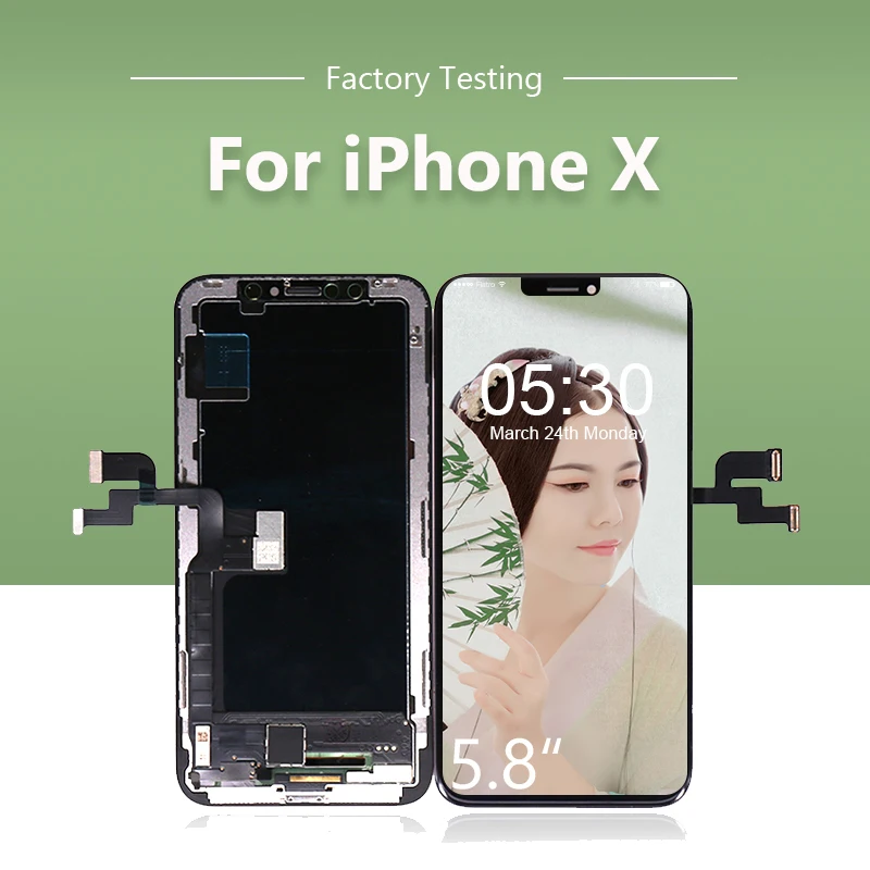 Для iPhone X XS XR MAX ЖК-дисплей кодирующий преобразователь сенсорного экрана в сборе
