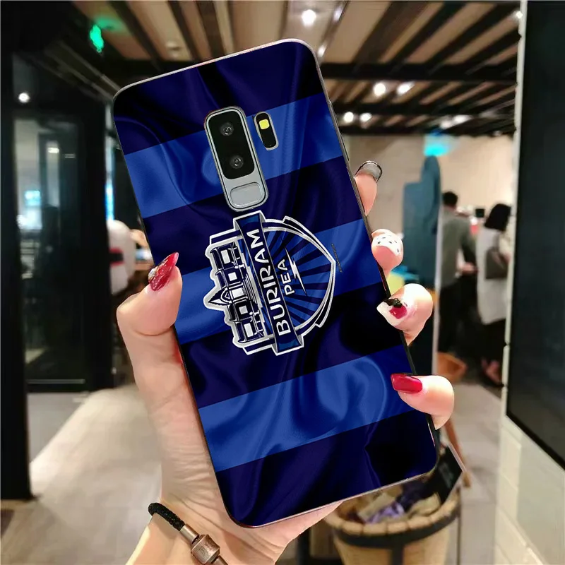 Чехол для телефона Buriram Юнайтед Samsung S6 S7 Edge S8 S9 S10E Note8 Note 9 10 A9 C10 J7 Max DIY чехол черного