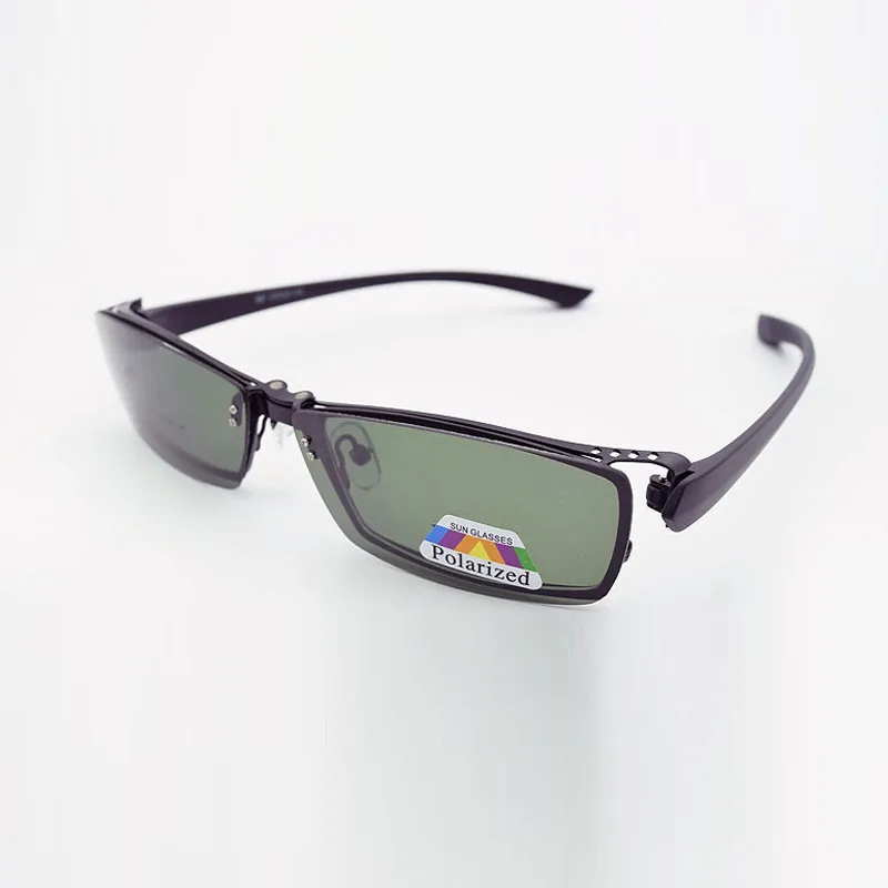 Поляризованные солнцезащитные очки 2 шт. ночного видения оправа для очков