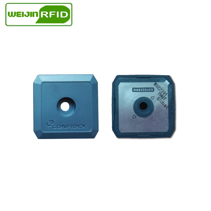 UHF RFID Метка металлический тег confidex ironside micro 915m 868m Impinj Monza4QT EPC 20 шт. бесплатная