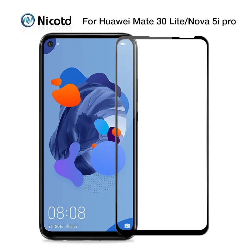 Nicotd Оригинальная защитная пленка на весь экран для huawei Honor play 8A закаленное стекло