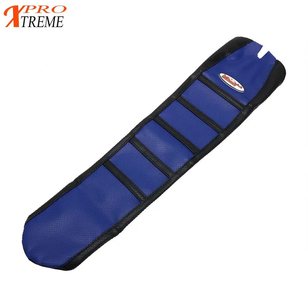 Синий резиновый винил мотоцикл захват мягкий чехол для сиденья Husqvarna TE FC TXC 250 310 2009