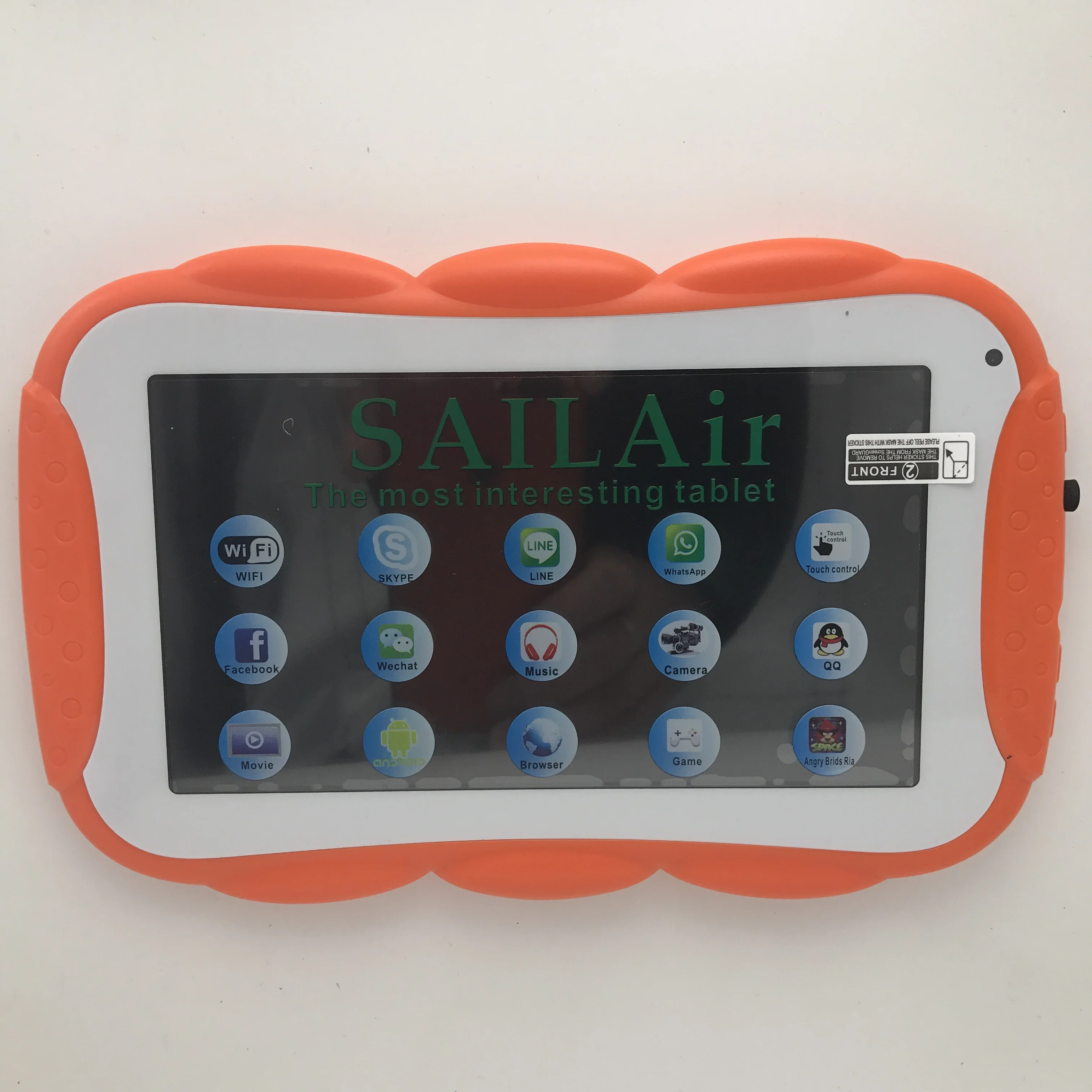 Обучающий планшет 7 дюймов планшетный ПК для африканских детей с резиновым