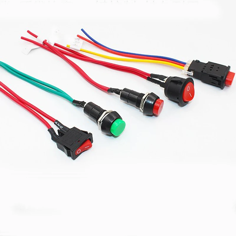 Электрический автомобильный клаксон переключатель батарея автомобиль