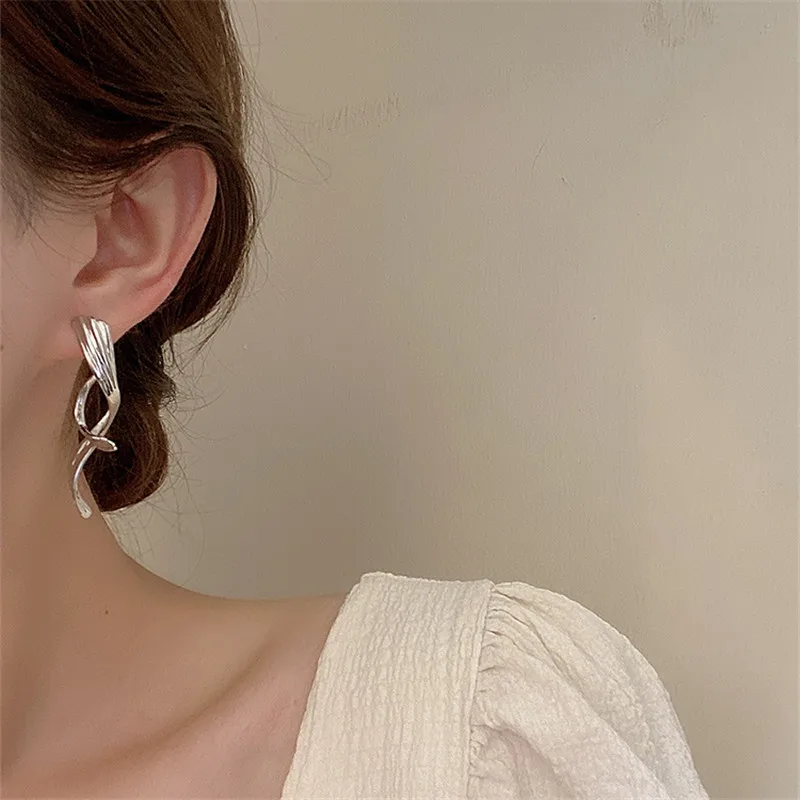 

YANGLIUJIA Irregular Long Earrings. Hip-hop Punk. Women Stud Earrings. The New 2021 Jewelry, Party Accessories