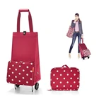 Складная сумка для покупок, тележка для покупок на колесах, маленькая тележка, женская сумка, сумка для овощей