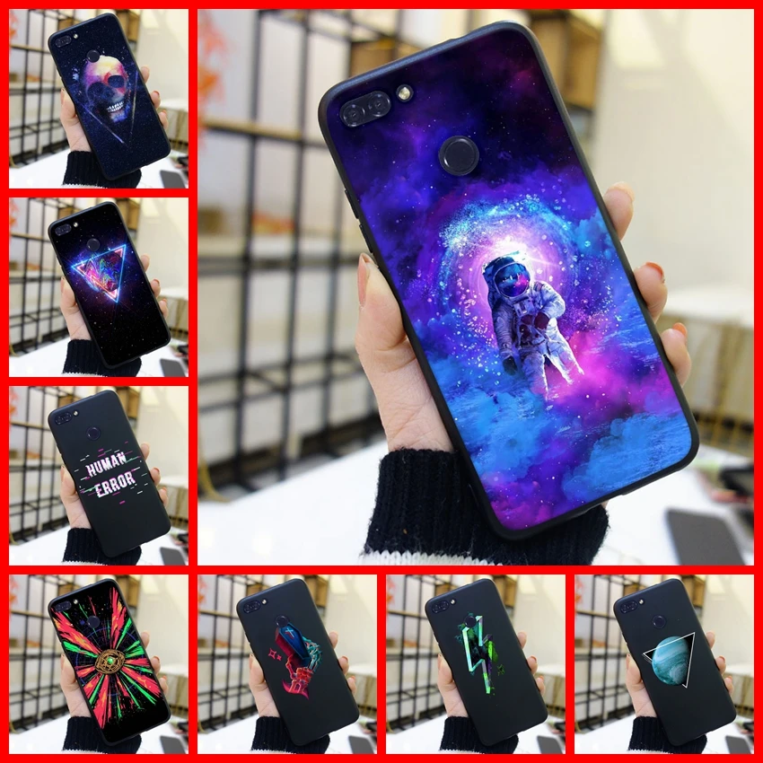 Чехол для телефона Huawei Y3 Y5 Y6 II Y7 2017 Pro силиконовый чехол с космонавтом звездой Prime