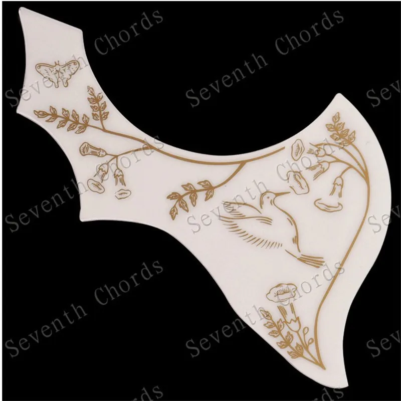 3 шт./лот цветок Колибри декоративная накладка для защиты от царапин пластина