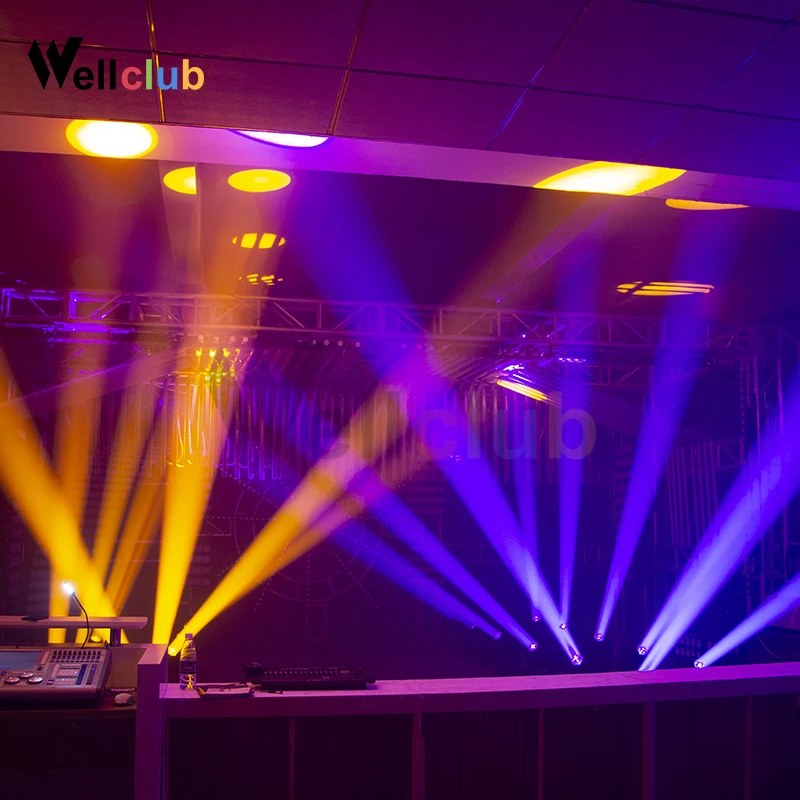 2 шт. с чехлом 250 Вт Zoom луч движущаяся головсветильник промывка 3 в 1 Dmx 512