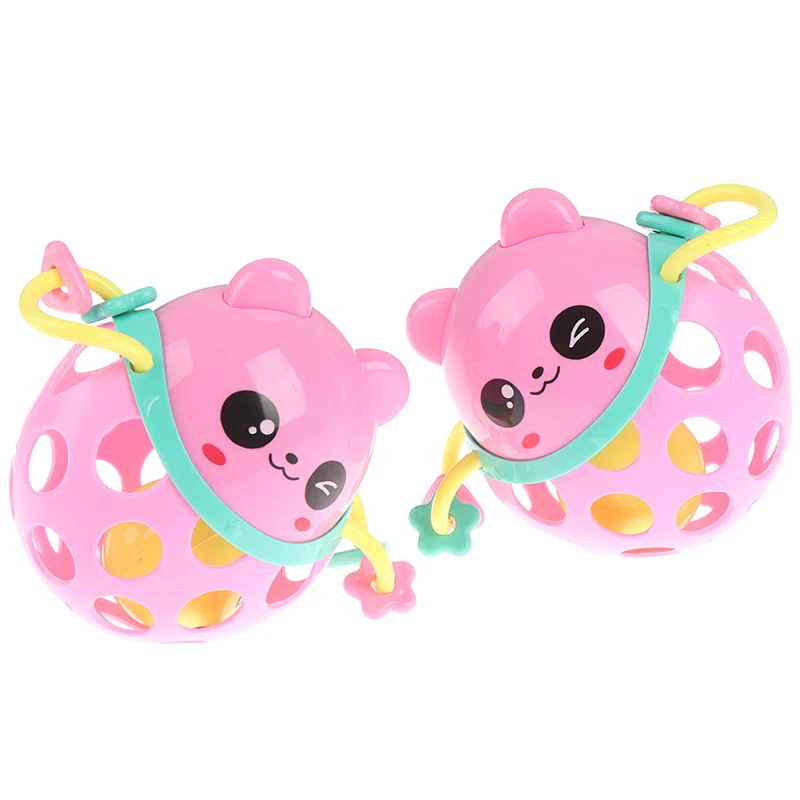 1pc 0-12 Months Baby Rattles toy Intelligence Grasping Gums Plastic Animal Hand Shake Toy Early Educational Gift for Newborns | Игрушки и