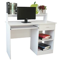 Computer Desks Drawer Books Files Storage Rack Laptop PC Lapdesk Notebook Table White Home Living Room Study Bedroom Office Work