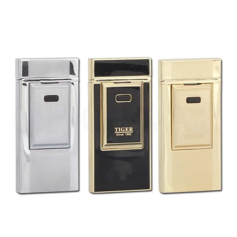 GALINER Metal Lighter Windproof Electric Arc Cigarette Lighters Usb Charging Cigar Pocket TIGER Electronic | Дом и сад
