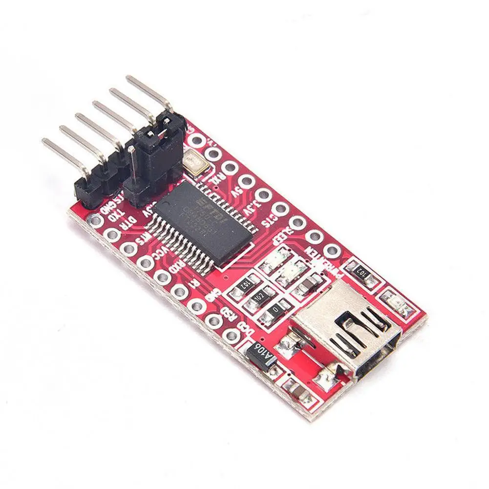 

Беспроводной модуль с USB на TTL, поддержка 3,3 В, 5 В, FT232RL интерфейсный модуль интерфейса интернет-вещей, линейная загрузка Wi-Fi Develo F7Z2