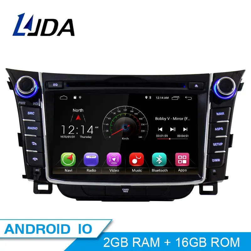 Автомобильный dvd плеер DSP Carplay Android 10 0 для Hyundai I30 Elantra GT 2012 2016 2 Din автомагнитола gps