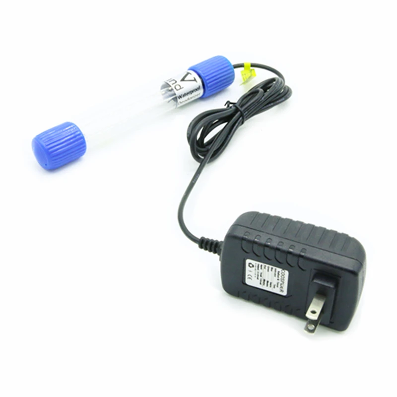 7 Вт аквариум УФ стерилизация палочка ПОГРУЖНОЙ водонепроницаемый пылезащитный