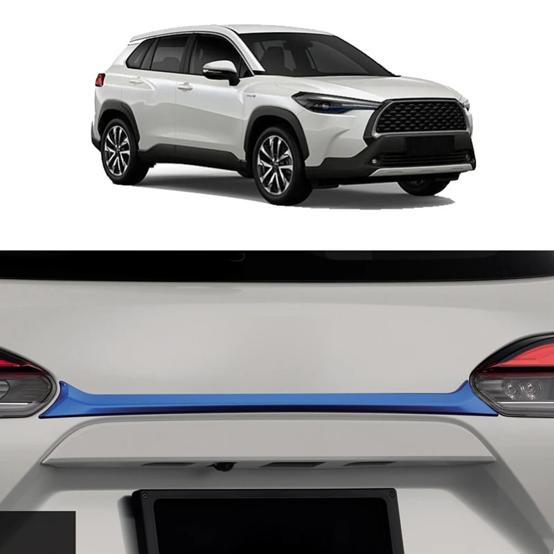 Хромированная крышка багажника для Toyota Corolla Cross (XG10) 2020 2021 ABS |