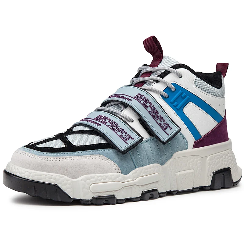 VESONAL/Новинка 2020 года сезон весна мужские кроссовки в стиле хип-хоп Повседневная