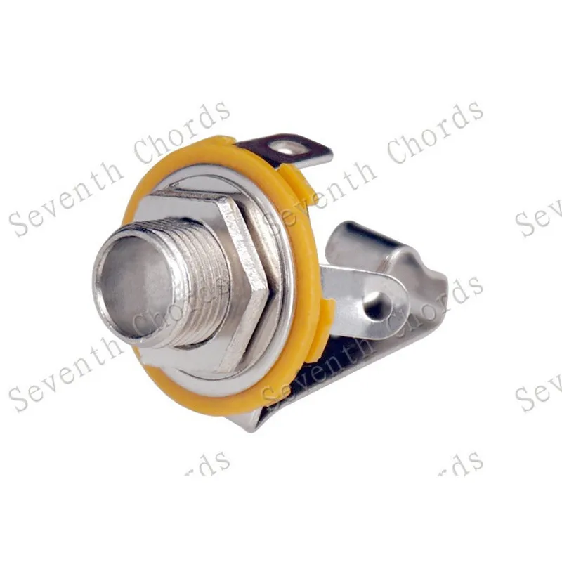 100 шт. моно-входные гнезда для электрогитары 1/4 дюйма | Спорт и развлечения