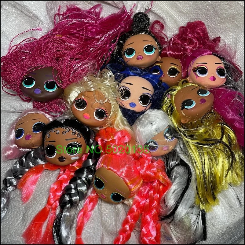 Оригинальная модная Кукла-сюрприз кукла-тело игрушка кукла-ОМГ голова-лол