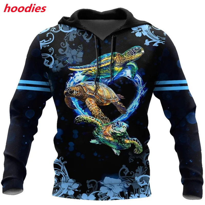 Fashion 3D printed animal turtle zipper Hoodie / casual Sweatshirt / street hip hop Harajuku Hoodie can be sold in bulk