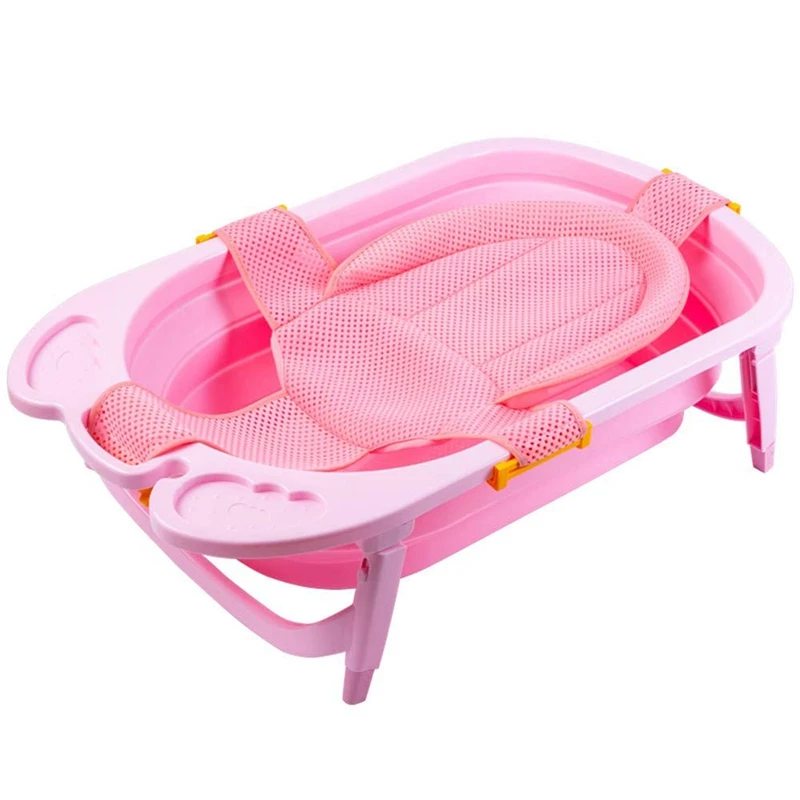 Детский коврик для купания с четырьмя защитными уголками удобная детская Ванна