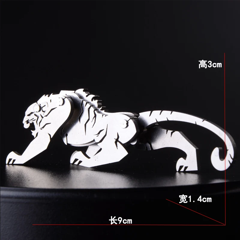 Металлическая 3D модель сделай сам сборный Пазл Король скорпиона пазл из