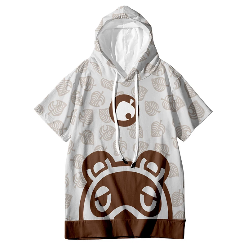 Футболка унисекс с аниме пересечение животных: новые горизонты футболка 3D хлопок