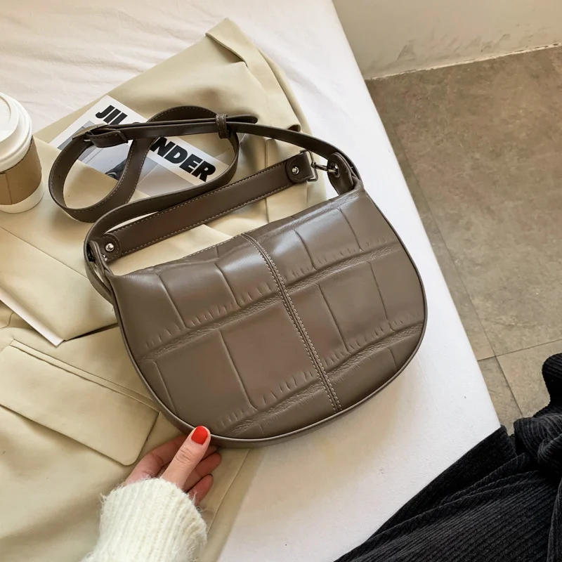 

Женская сумка-тоут из ПУ кожи, с крокодиловым узором