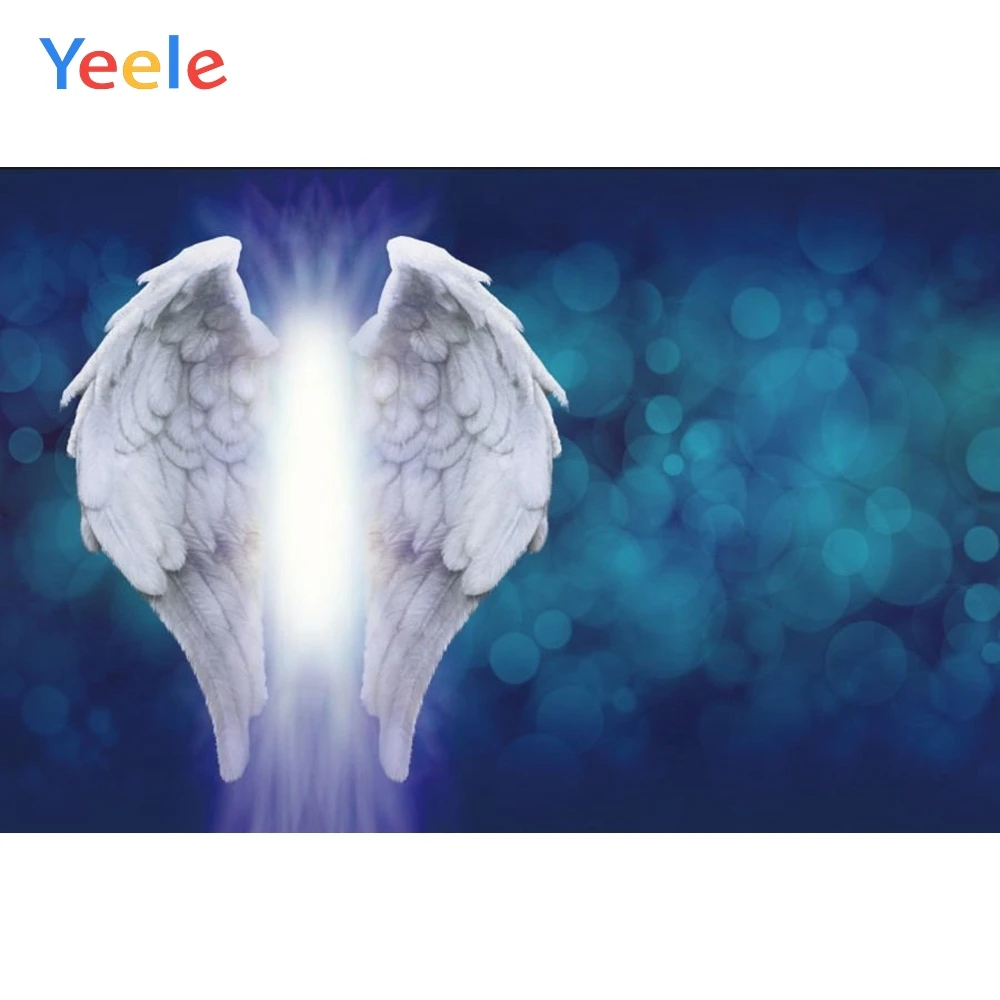 

Фон с крыльями ангела для фотосъемки новорожденных и детей