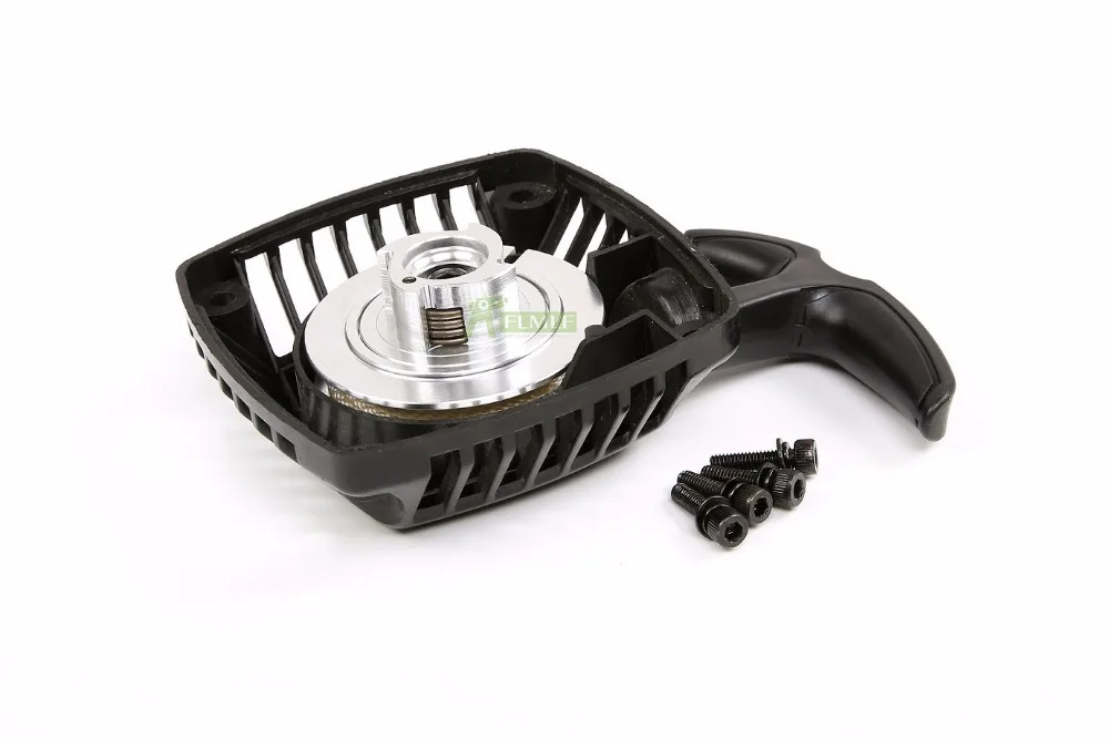 Easy Pull Starter with CNC Turbine Fit for 1/5 HPI ROFUN Rovan KM BAJA Losi 5ive T FG GoPed RedCat | Игрушки и хобби