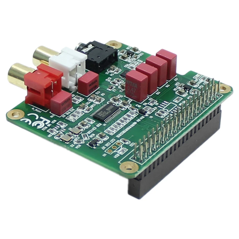 

ЦАП аудио Плата расширения для Raspberry Pi ,PCM5122 HIFI аудио модуль используется для Raspberry Pi 4B/3B +