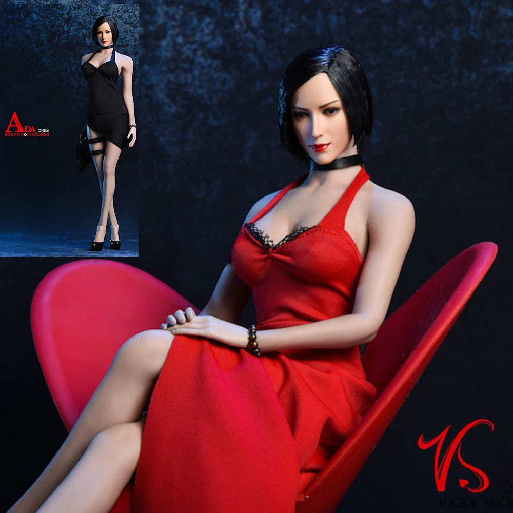 В наличии 1/6 весы Vstoys 18XG14 сексуальное платье Ada Wang комплект длинной юбки с