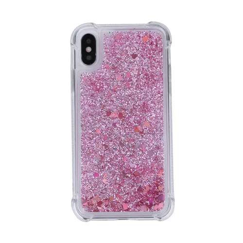 Шикарный чехол с динамическим жидким песком для iPhone 11 Pro X XS MAX XR 6 6S 7 8 Plus 5 5S роскошный блестящий чехол из ТПУ с зыбучим песком - Цвет: ZMJAX