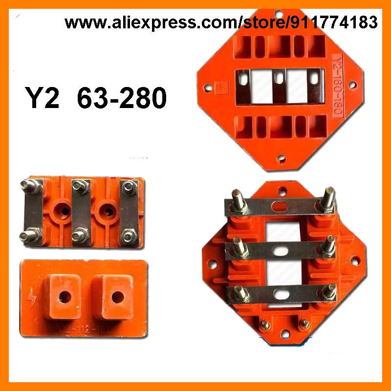

Y2-250-280 terminal board for electric motor Y2-250 Y2-280 frame three phase motor wiring circuit block spare part