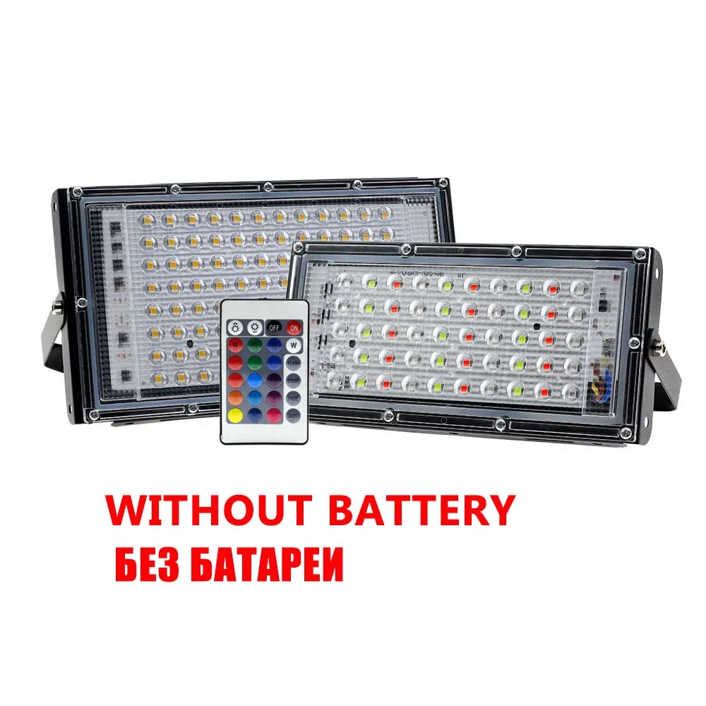 Прожексветильник светодиодный RGB 220 В 230 переменного тока IP65 50 Вт 100 150 | Освещение