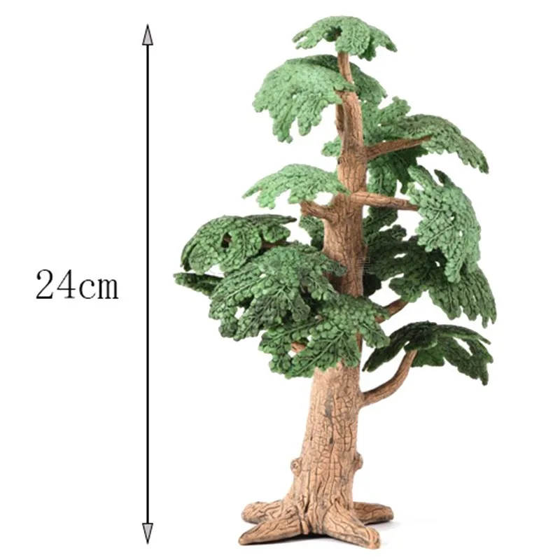 Лес животных сцена Сова белка кролик TOSOT Дерево Модель украшения сказка