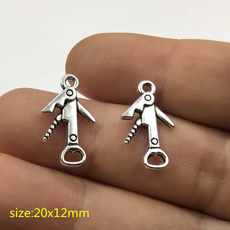 10 шт. вина/штопор/бокал для вина/Искусственные подвески античное Изготовление