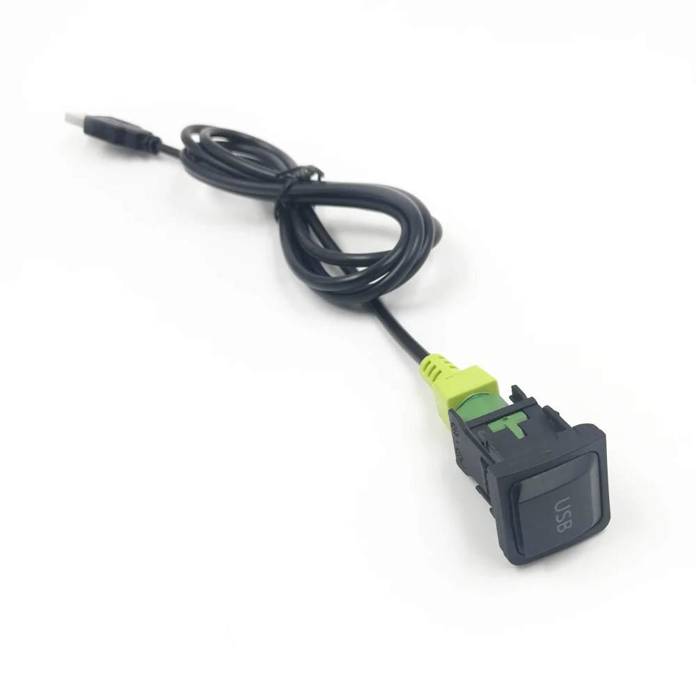 Biurlink 150 см USB кабель CD плеер радио аудио система разъем кнопка для VW Volkswagen стерео 4