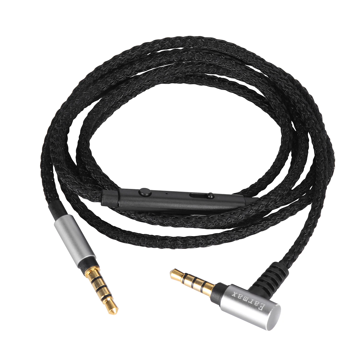 Аудиокабель нейлоновый для наушников SONY WH-1000XM2 XM3 XM4 H800 WH-H900N MDR-1R/1RNC S12SM1 HW300K SBH60 NC60 NC50