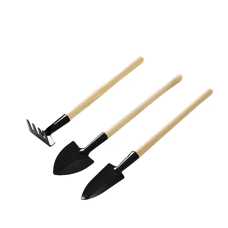 

3PCs/Set Home Gardening Tool Mini Tool Spade Shovel Rake Planting Tools Combination Planting Outdoor Camping Tools 50% off