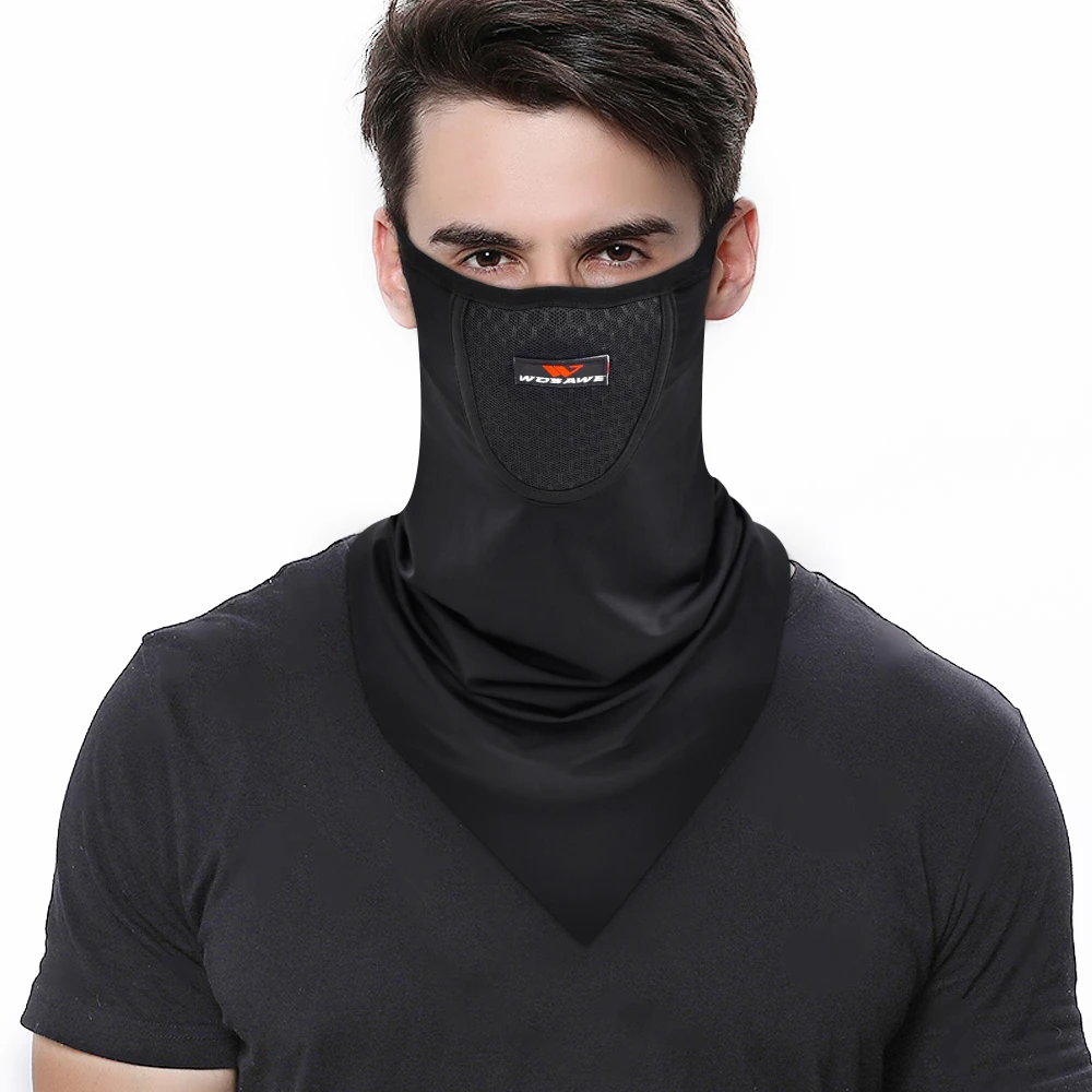 WOSAWE Cycling Face Mask Scarf Headgear Quick Dry Breathable Bicycle Ourdoor Sports Balaclava Riding scarf | Спорт и развлечения