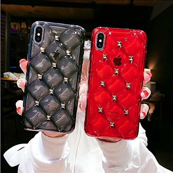 Прозрачный чехол-подушка безопасности для iPhone X Xs Max XR 8 7 6 6s силиконовый мягкий