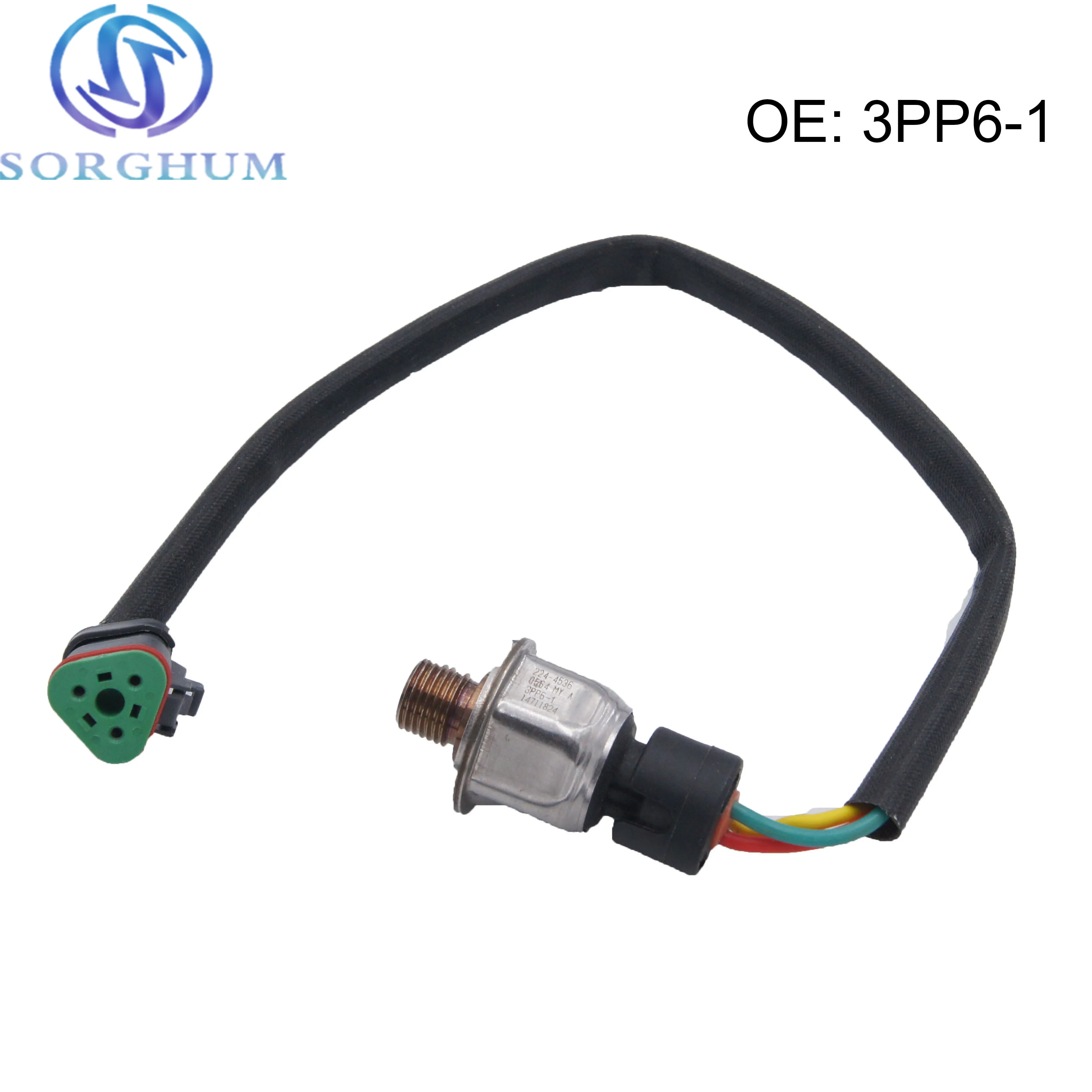 

3PP6-1 Fuel Rail Pressure Sensor For Caterpillar C7 3126 C15 MXS BXS NXS 224-4536 194-6726 3PP61