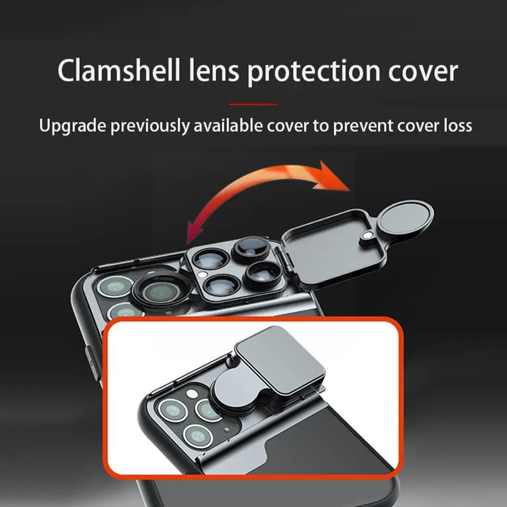 

Suitable For IPhone13promax Photography Mobile Phone Case Macro Portrait Multiplier CPL Filter External Lens Mobile Phone C N7J3